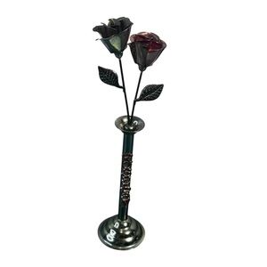 Rose Pen Vintage 8" Metal Flower INK DRY